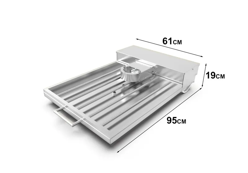TF-SIM-01 paslanmaz çelik simülatör yangın tavası